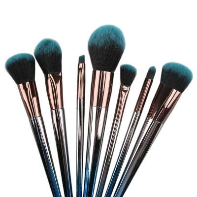 No Logo private label cruelty free organic eye face makeup brushes